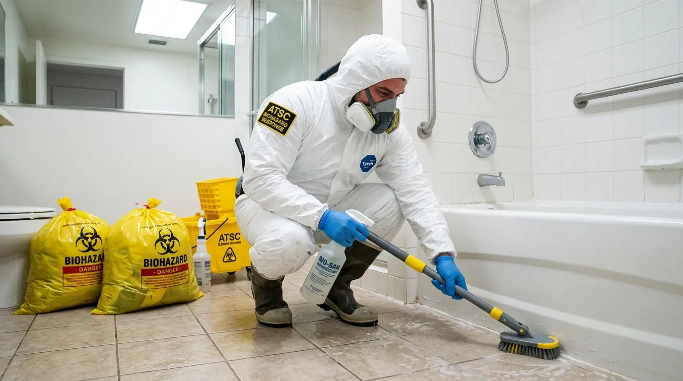 Decontamination equipment deployed for Blood Cleanup in Washington Heights